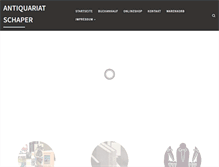 Tablet Screenshot of antiquariat-schaper.de